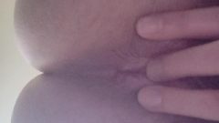 Chunky Solo Anal Fingering And Buttplug